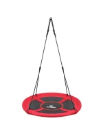 ZÁHRADNÁ HOJDAČKA BOCIANIE HNIEZDO 100CM XXL ČERVENÁ