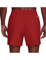 Plavky Nike Logo Lap 5" Volley, červené, NESSG574 614