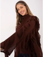 Blúzka PM BZ J1005.25 hnedá