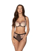 Polovystužená dámska podprsenka Giorgia BS 1182 čierna - Gaia