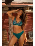 Dámske dvojdielne plavky Mystic 1 S115MS1 tmavo zelené - Self Dámske dvojdielne plavky Mystic 1 S115MS1 tmavo zelené - Self