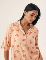 Dámske pyžamo Henderson 42686 Naranja w/r S-2XL pruhované