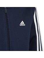 Fleecová mikina adidas Essentials 3-Stripes so zipsom Jr IC0600 Fleecová mikina adidas Essentials 3-Stripes so zipsom Jr IC0600