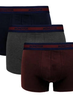 Boxerky Monotox Basics Boxer Brief M MX21064