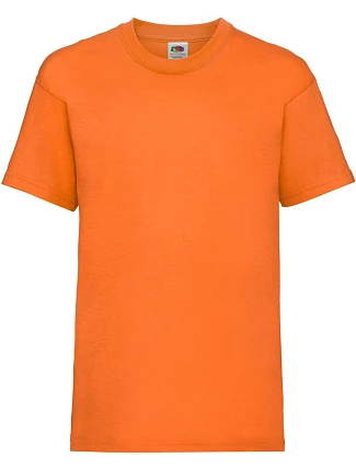 Fruit of the Loom Kids Valueweight T Detské tričko 16.1033 oranžové Fruit of the Loom Kids Valueweight T Detské tričko 16.1033 oranžové