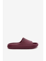 Lekkie Klapki Damskie Big Star SS274422 Bordowe