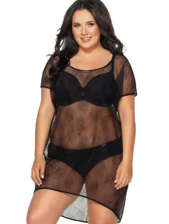 PLÁŽOVÉ ŠATY SP 21 ČIERNE