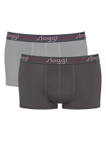 Pánske boxerky Start Hipster C2P box - BLACK - black 0034 - SLOGGI