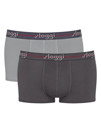 Pánske boxerky Start Hipster C2P box - BLACK - black 0034 - SLOGGI