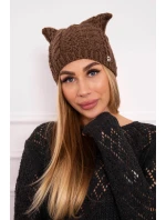 Fleecová čiapka Rabbid K237 cappuccino