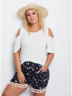 Šortky AT SN 2101A.04X tmavo modrá