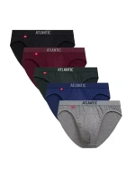 Pánske slipy 5 pack 004/2 - Atlantic