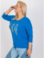 Blúzka RV BZ 0231.35X tmavomodrá