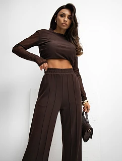 Tepláky RV DR A1062.48 tmavohnedé