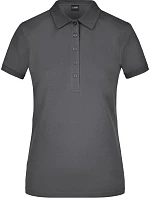 Daiber JN 709 Dámske elastické polo tričko z piké 02.0709 grafitová Daiber JN 709 Dámske elastické polo tričko z piké 02.0709 grafitová