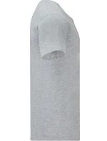 Fruit of the Loom Iconic 150 V-Neck T Tričko s výstrihom do V 16.1442 melírovaná šedá