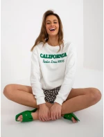 Dámska mikina MA BL 2205020.16X ecru - FPrice Dámska mikina MA BL 2205020.16X ecru - FPrice