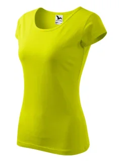 Čisté dámske tričko limetkové