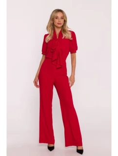 Dámsky overal S421 červený - Stylove