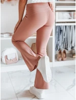 Dámske zvonové legíny FARAFII ružové FashionStreet UY2616 Dámske zvonové legíny FARAFII ružové FashionStreet UY2616