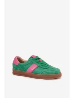 Semišové dámske tenisky Vinceza 79576 green Semišové dámske tenisky Vinceza 79576 green