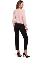 K037 Zavinovacia blúzka - púdrová K037 Zavinovacia blúzka - púdrová