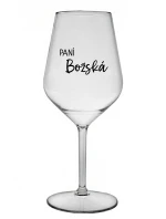 PANÍ BOŽSKÁ - čirá nerozbitná sklenice na víno 470 ml PANÍ BOŽSKÁ - čirá nerozbitná sklenice na víno 470 ml
