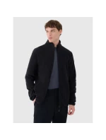 Pánska trekingová bunda 4F 4FWSS25TFLEM304-20S s fleecovým stojačikom