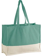 Taška Westford Mill W 858 EarthAware® z biobavlny 50.0858 prírodná/šalviovo zelená Taška Westford Mill W 858 EarthAware® z biobavlny 50.0858 prírodná/šalviovo zelená