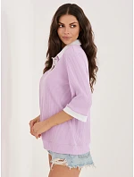 Blúzka LK BZ 510218.02 svetlo fialová