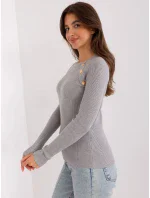PM SW PM9750 Sveter.08P sivá