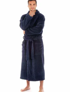 Pánsky župan Athena 2116 tmavomodrý - Vestis