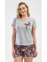 Dámske pyžamo šortky Motýle