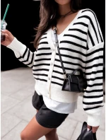 Dámsky sveter BREEZY ecru FashionStreet MY1987