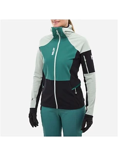 Lyžiarska bunda MILLET PIERRAENT HOODIE, zelená