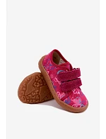 Detské barefootové papuče Froddo Canvas G1700440-24 vo farbe fuchsie Detské barefootové papuče Froddo Canvas G1700440-24 vo farbe fuchsie