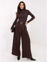 Blúzka RV BZ 7182.01P tmavohnedá