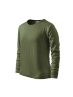 Detské tričko Fit-T LS khaki