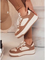 Dámske tenisky LETUR dark beige FashionStreet ZY0470