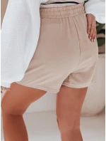 Dámske látkové šortky SUMMER TRIP khaki FashionStreet SY0435 Dámske látkové šortky SUMMER TRIP khaki FashionStreet SY0435