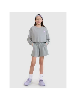 Dievčenská mikina bez kapucne 4F 4FJWSS25TSWSF1504-25S