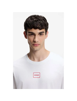 Hugo Loungewear Pánska košeľa na spanie Laze BIANCO (50525236-101) Hugo Loungewear Pánska košeľa na spanie Laze BIANCO (50525236-101)