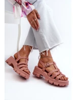 Pachnące Sandały Damskie ZAXY NN285038 Brudny Róż