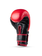 Boxerské rukavice z prírodnej kože Warrior RED