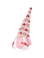 ŠKRIATOK ŠKRIATOK 20CM DEKORÁCIA VALENTÍNKA RUŽOVÁ