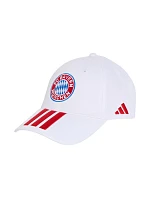 Detská čiapka s kšiltom adidas FC Bayern Mníchov, biela, KT3396