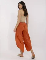 Nohavice TW SP BI 81378.24P tmavo oranžové Nohavice TW SP BI 81378.24P tmavo oranžové