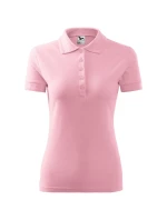 Dámske tričko Pique Polo pink