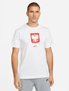Pánske tričko Poland Crest M DH7604 100 - Nike