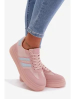 Dámské tenisky na platformě Růžové Galleria